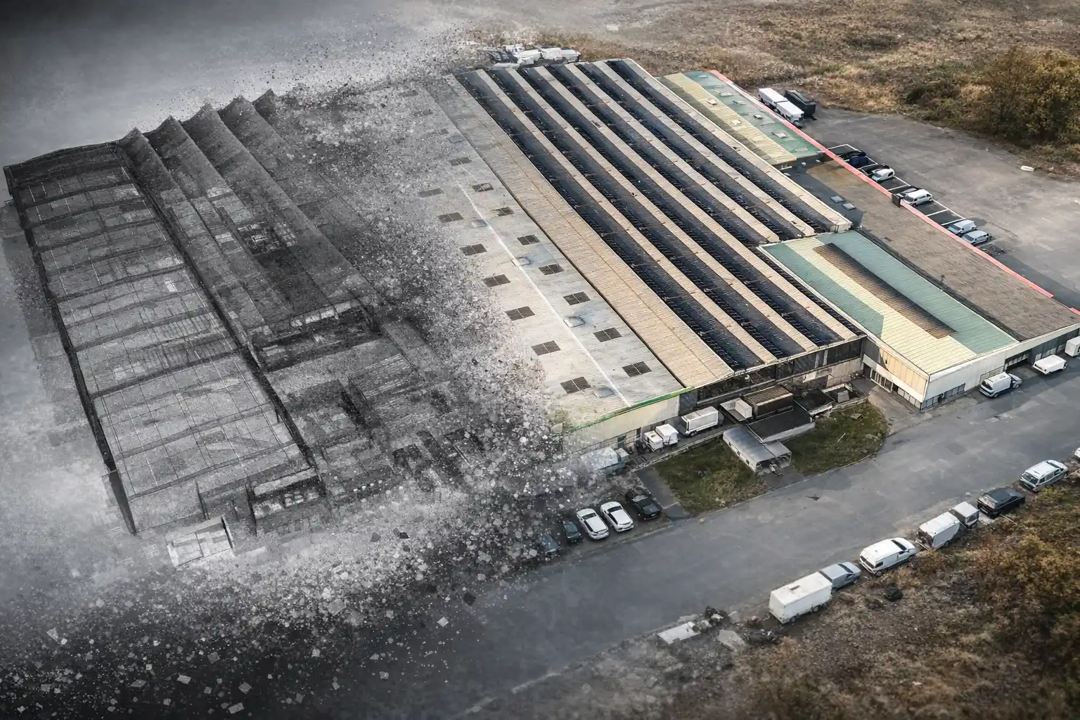 Relevé 3D complet d’un bâtiment